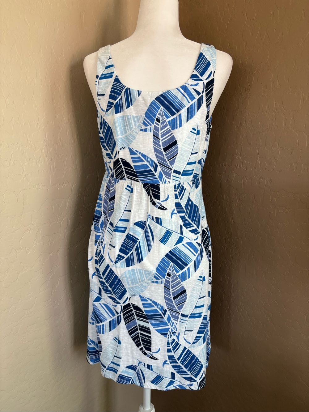 NWT - TOMMY BAHAMA ☀️🌴 Blue Palm Leaf Sundress